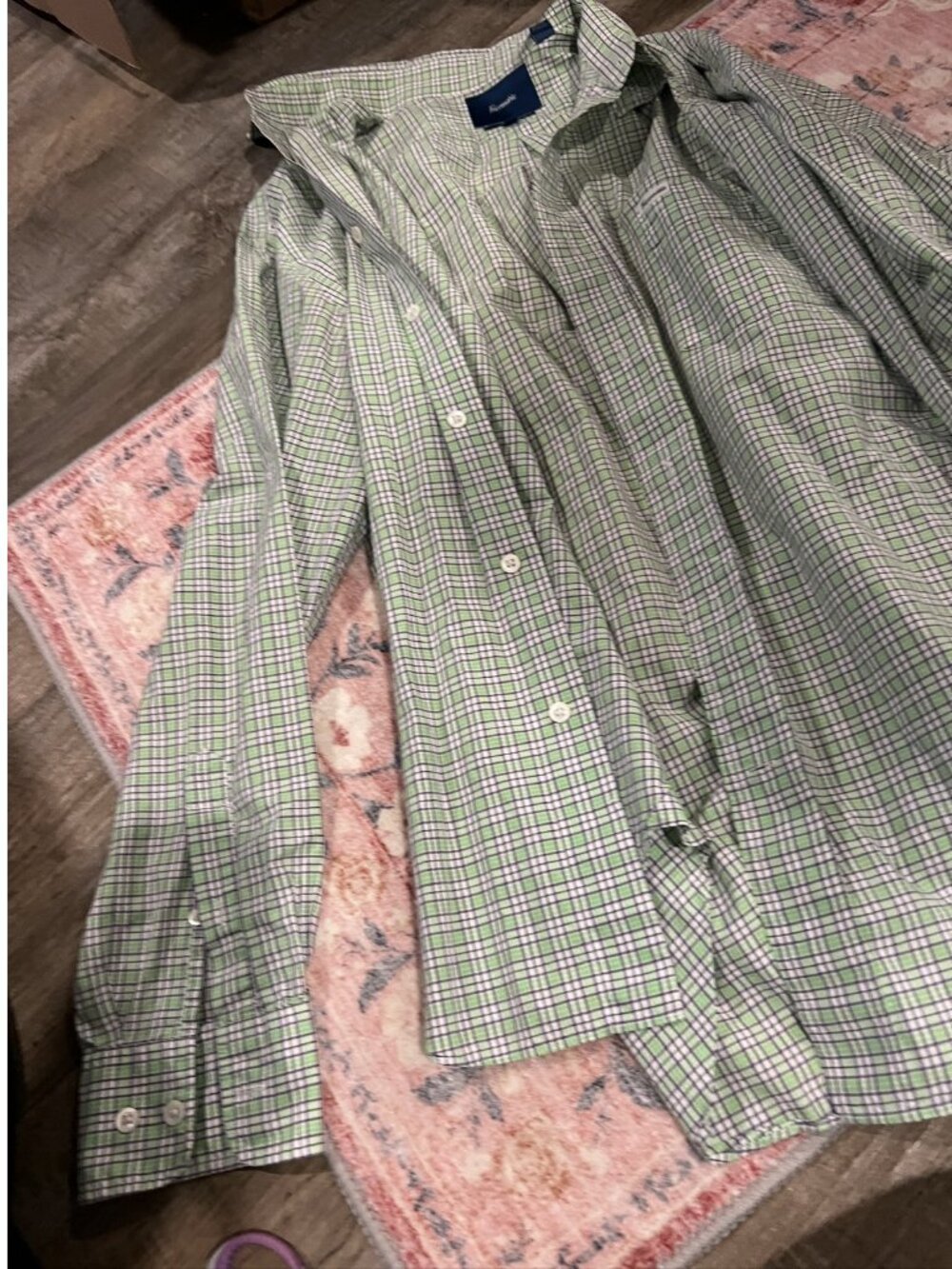 Faconnable button down size L - Picture 4 of 9